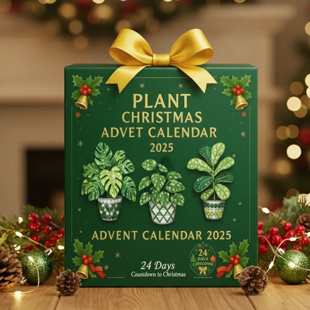 Jul med planter | Adventskalender 2025