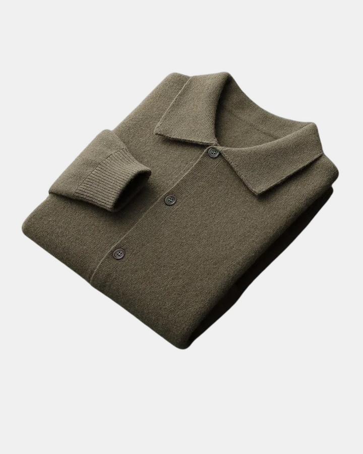 Janus Merino Uld Cardigan