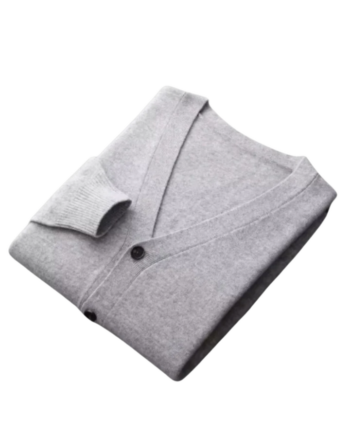 Faunus Merino Uld Strikcardigan
