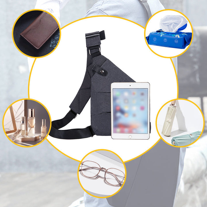 Lora. - Tyverisikret skuldertaske