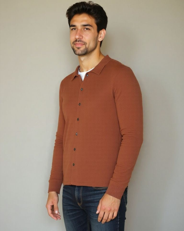 Adam™ | Cardigan Polo