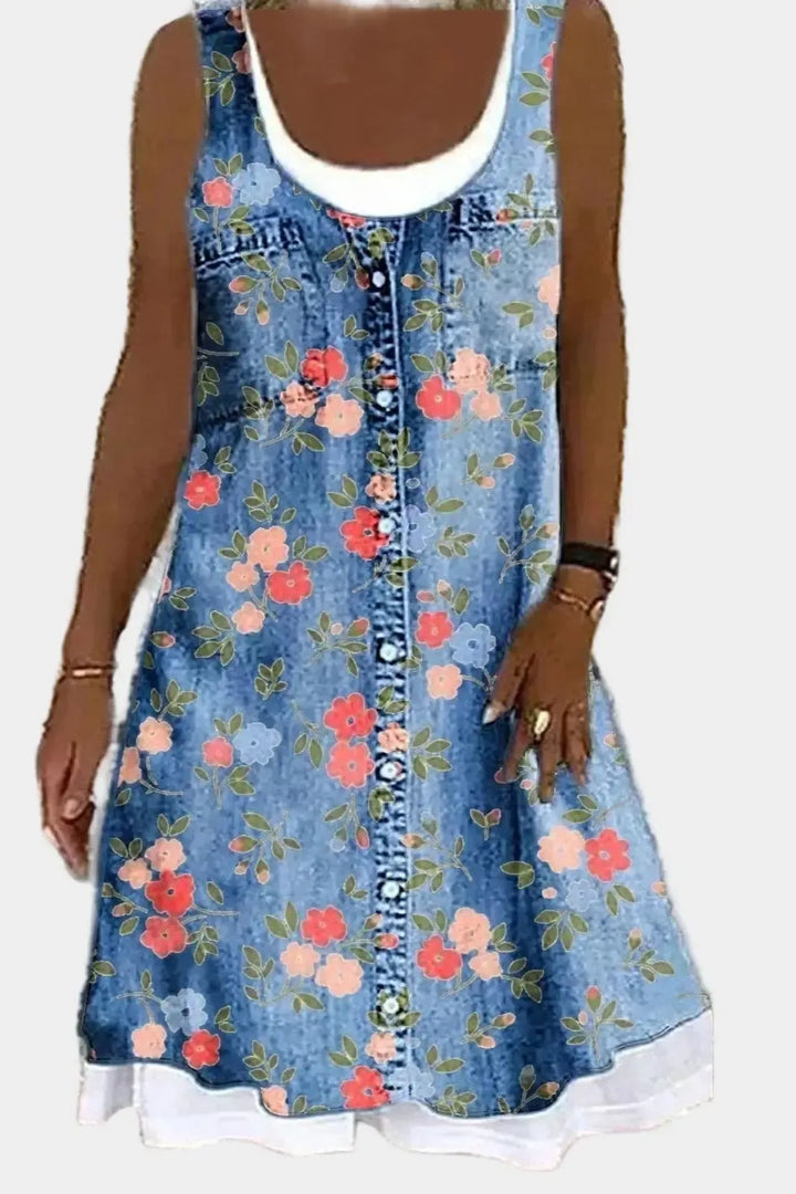 Agnes | Denim Kjole