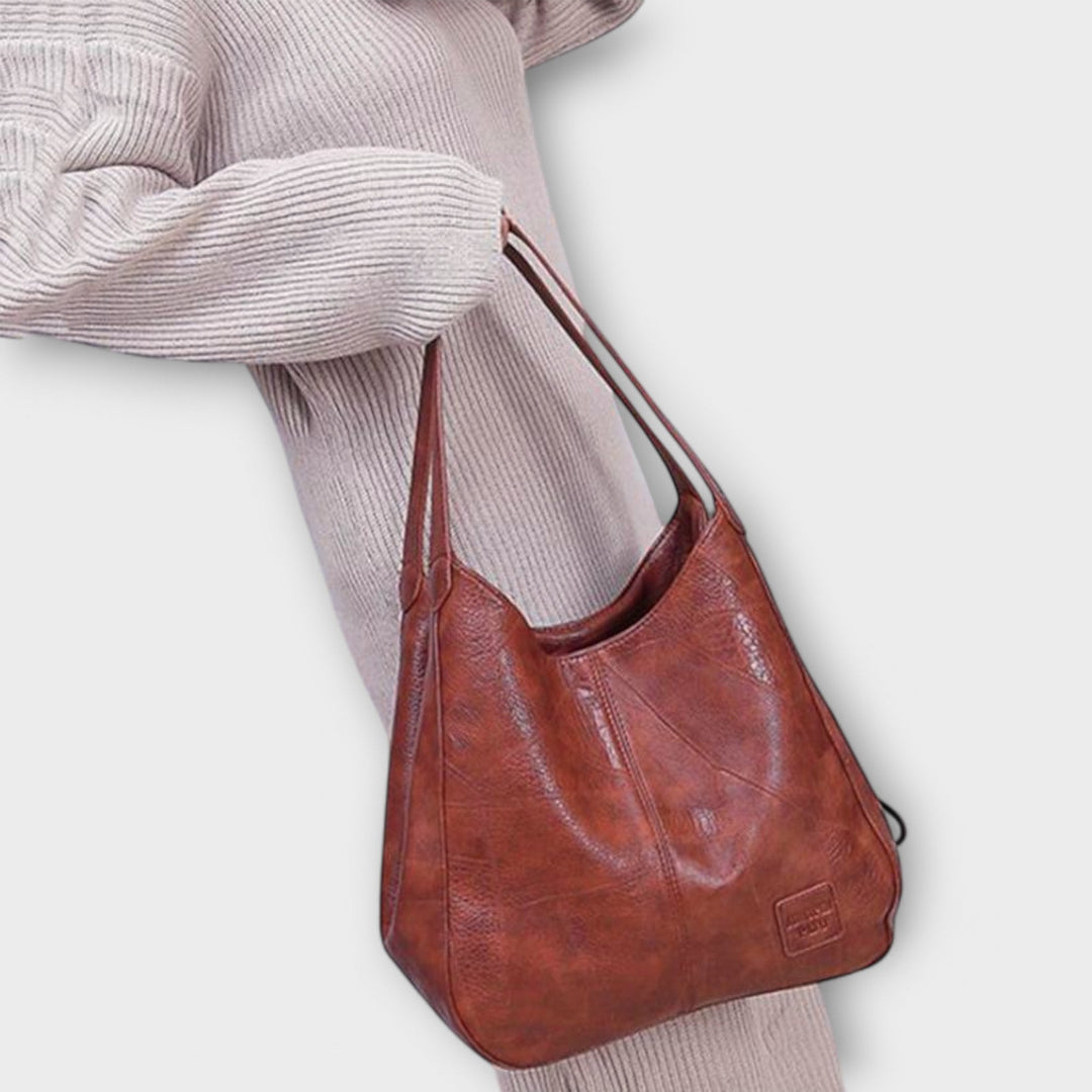Alberte | Vintage lædertaske