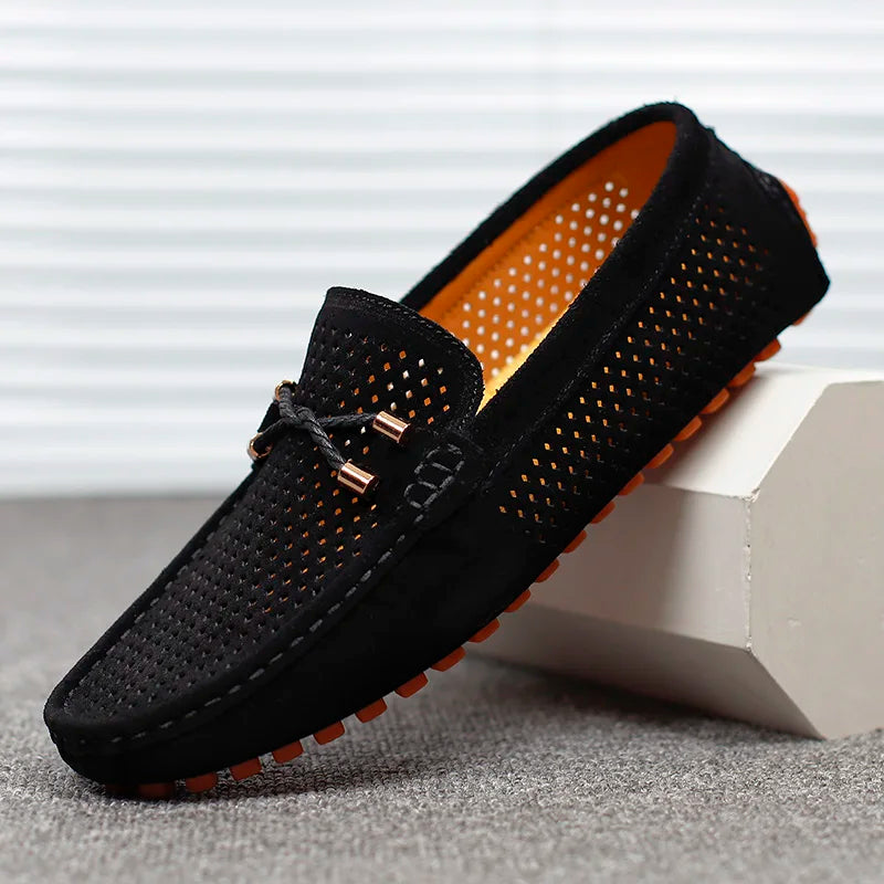 Åndbare loafers