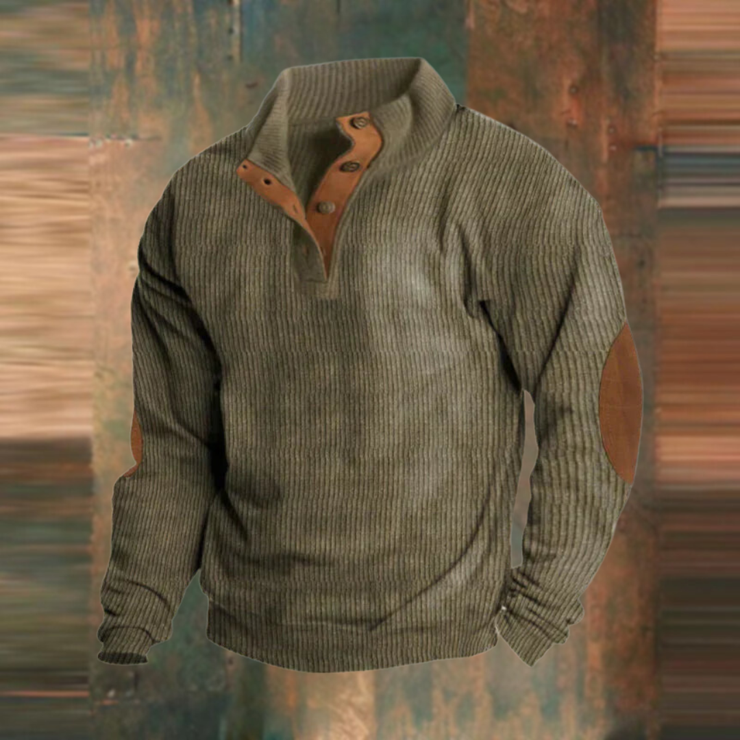 Aubin™ | Stilfuld ribbet sweatshirt