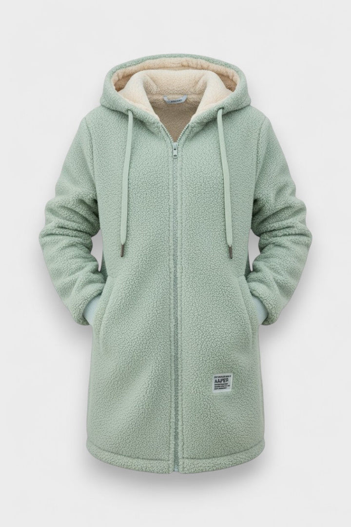 Birgitta™ | Elegant fleecejakke i nordisk design