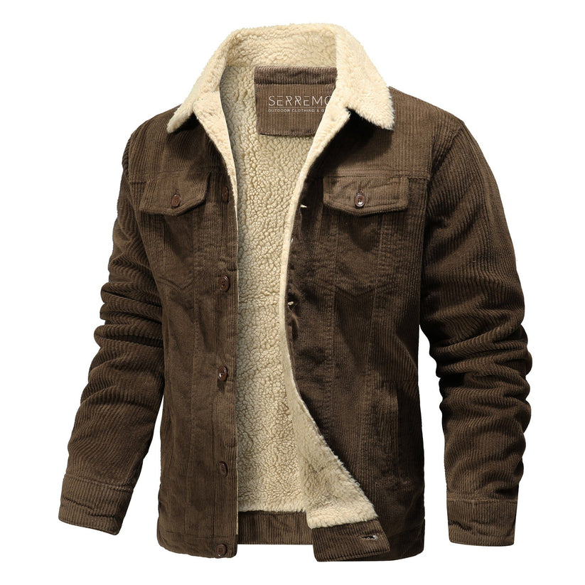 Casual Fleece Fôret Jakke
