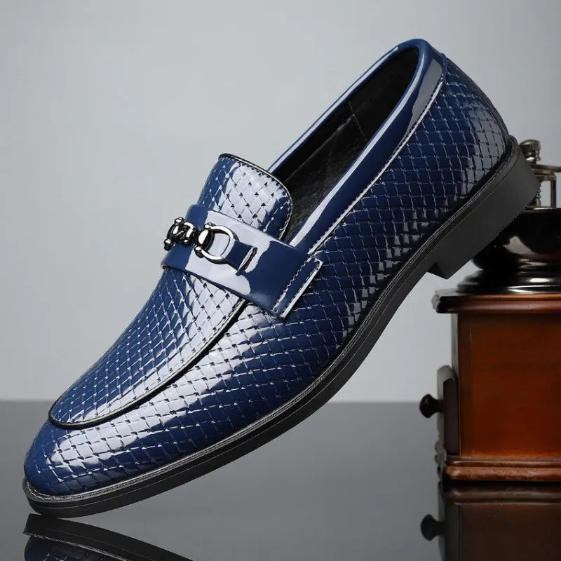 Capri-læderloafers