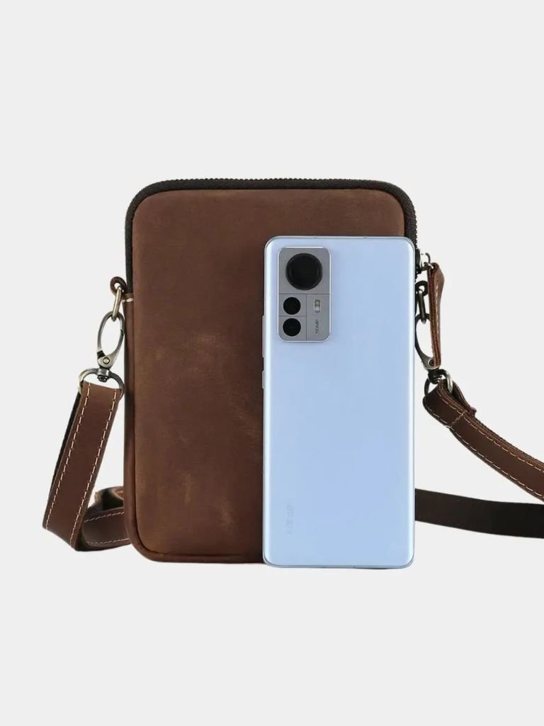 Carl™ | Minimalistisk Læder Skuldertaske