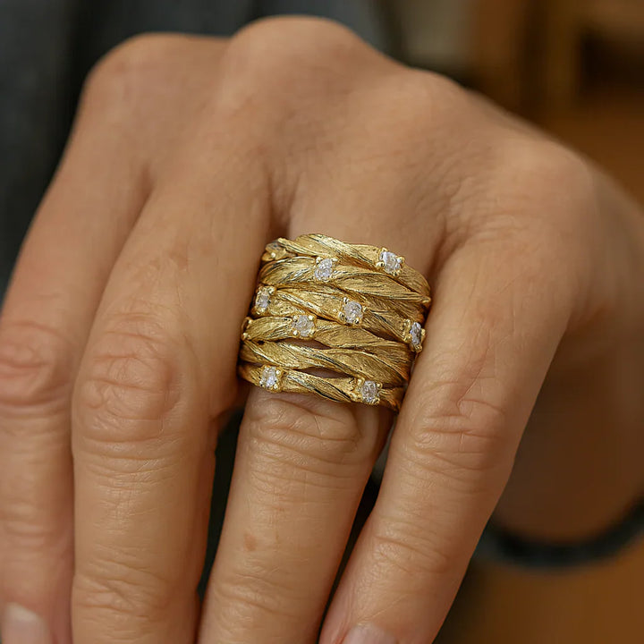 Guld Vintage Ring 