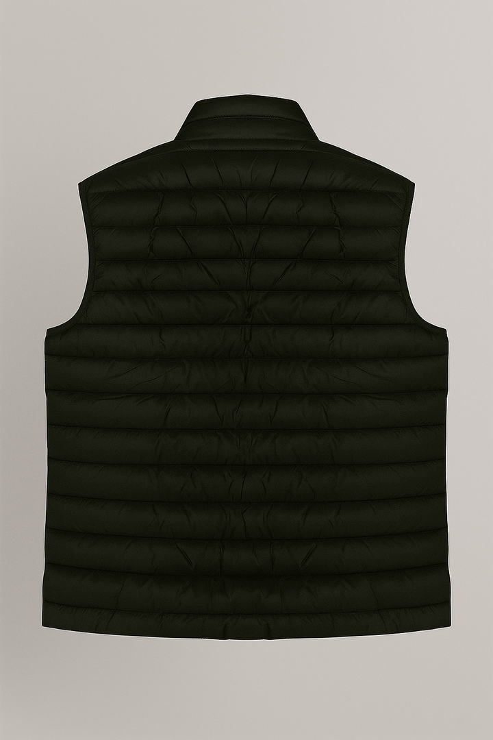 Premium Herre Mørk armygrøn Puffervest