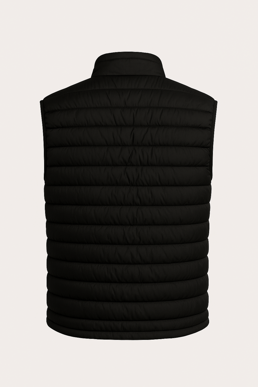 Premium Herre Sort Atlas Puffervest