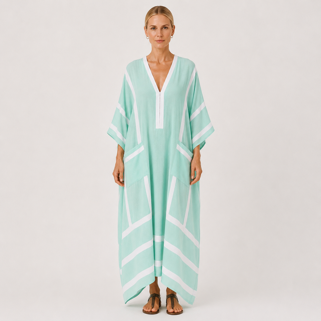 Kaftan Zaira Mintgrøn