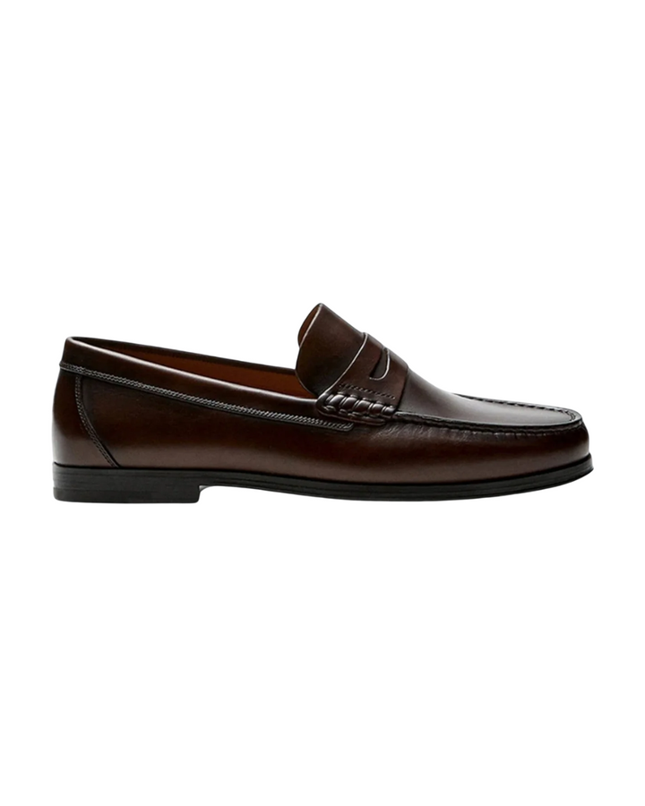 Chic Læder Penny Loafers