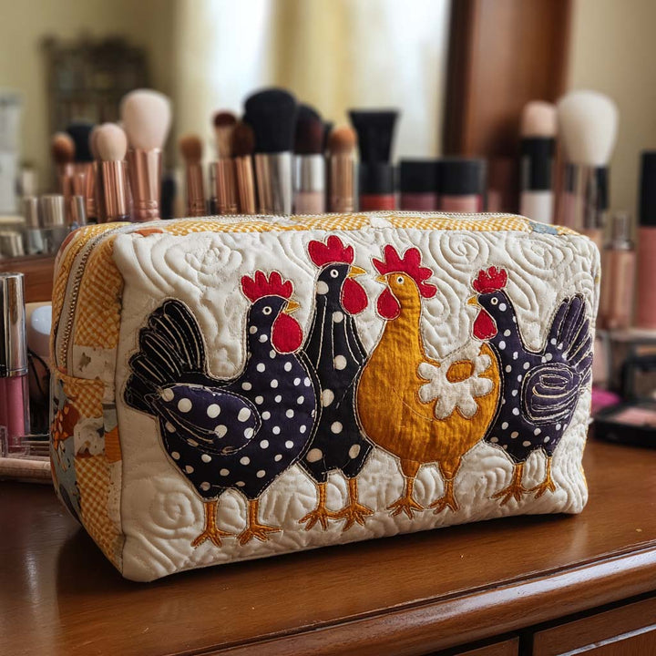 Makeuptaske Prikkede Haner