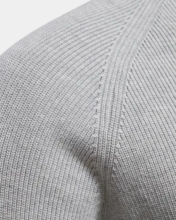 Christian™ | Sweater med Lynlås