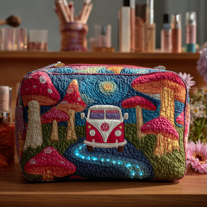 Makeuptaske Sommerrejse i Blomster