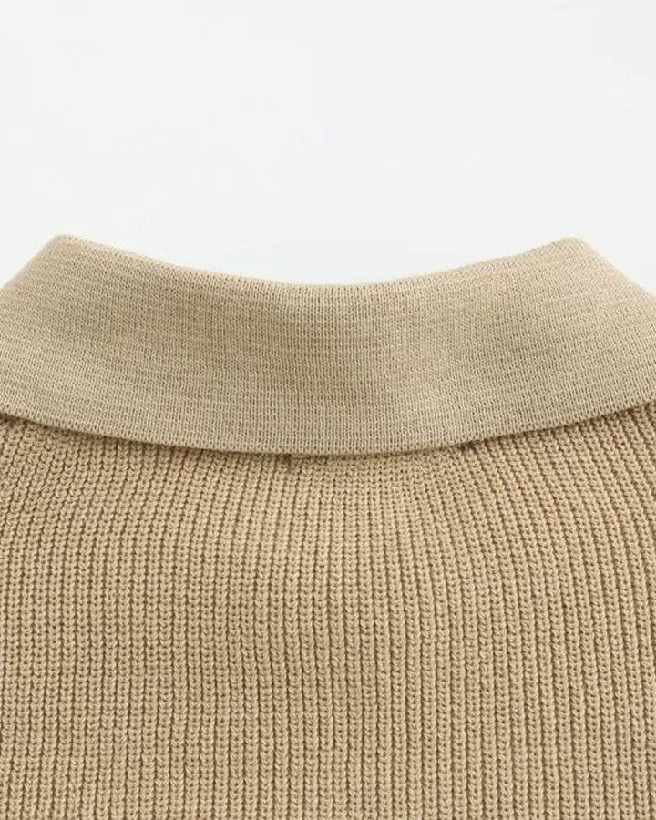 David™ | Zip Polo Pullover