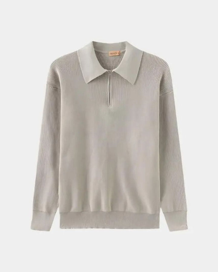 David™ | Zip Polo Pullover