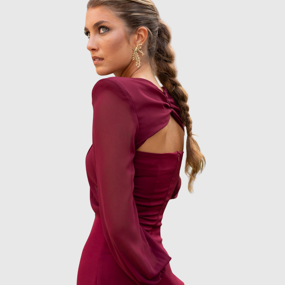 TIANA - ELEGANT MIDI-KJOLE