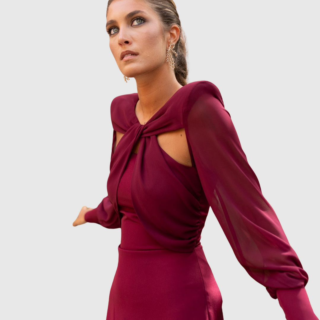 TIANA - ELEGANT MIDI-KJOLE