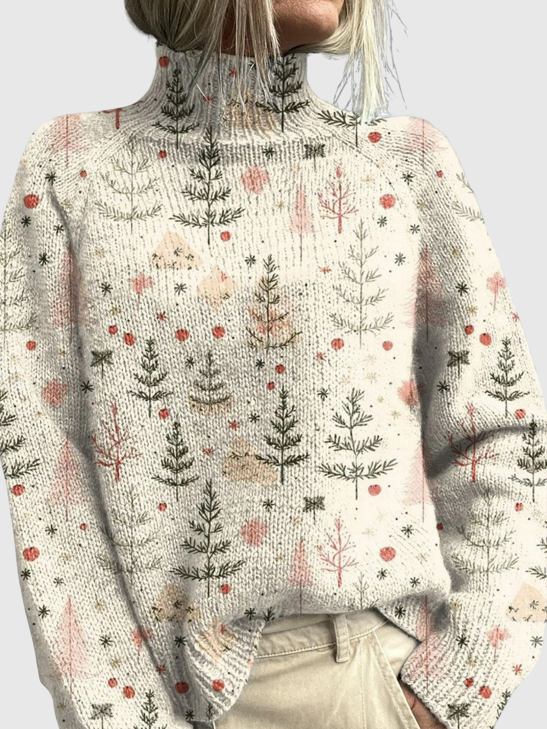 Elvira | Strikket poloshirt