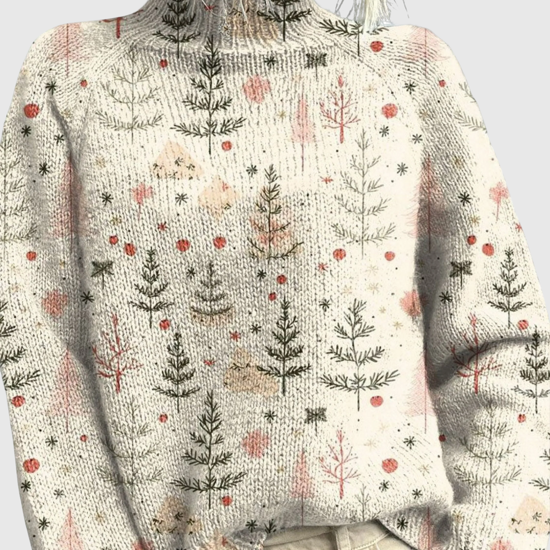 Elvira | Strikket poloshirt