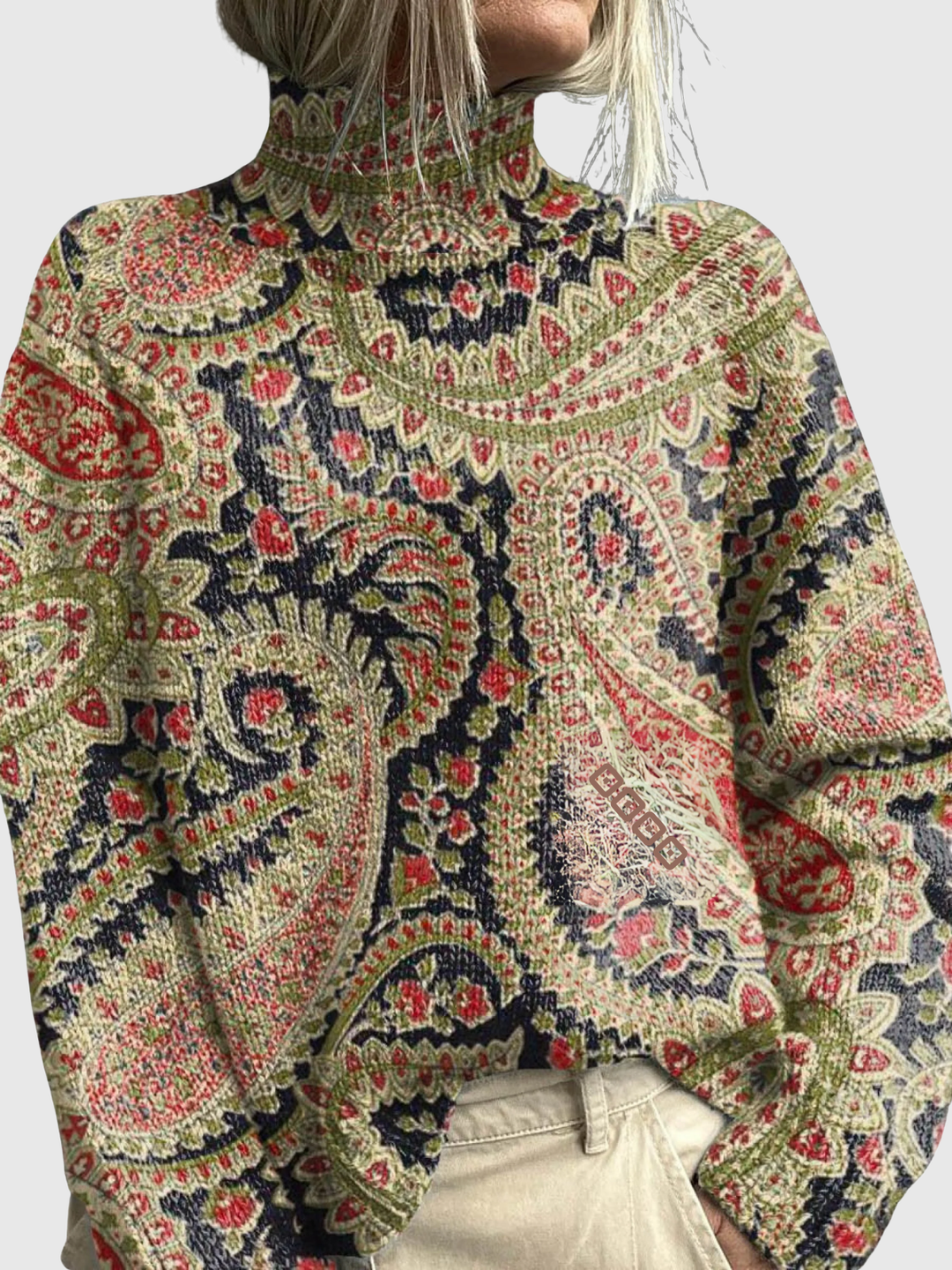 Linnea | Strikket poloshirt 