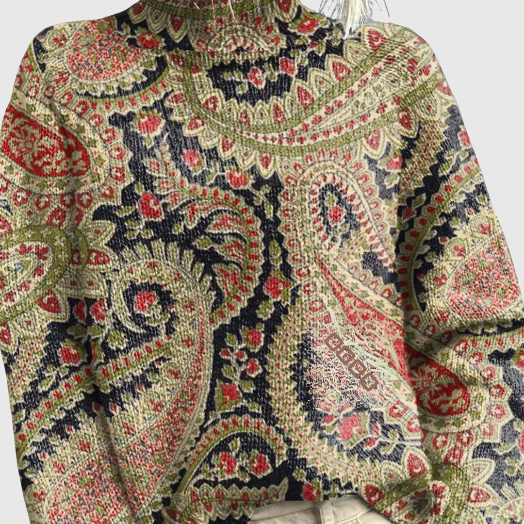 Linnea | Strikket poloshirt 