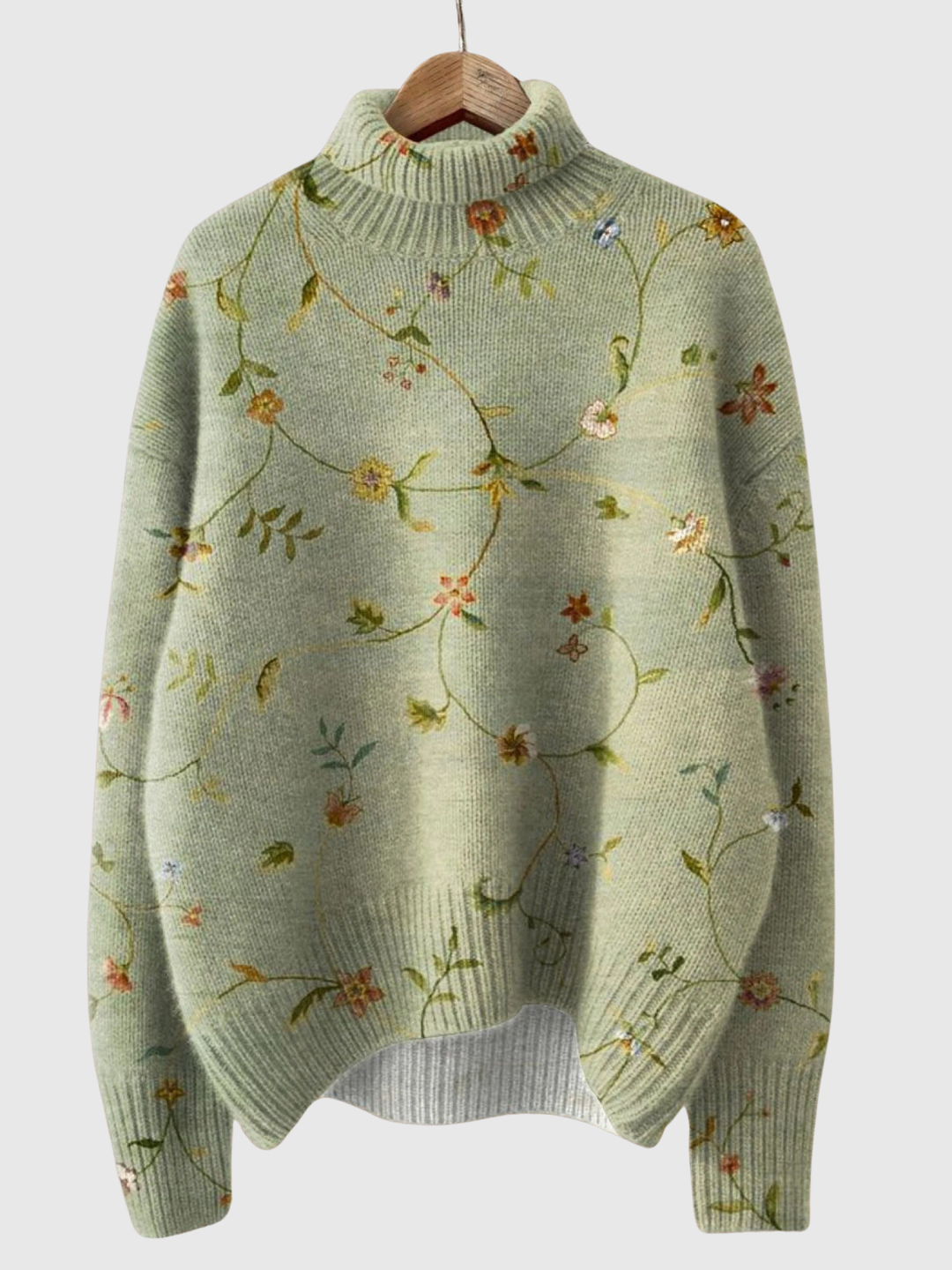 Ida | Strikket rullekrave 