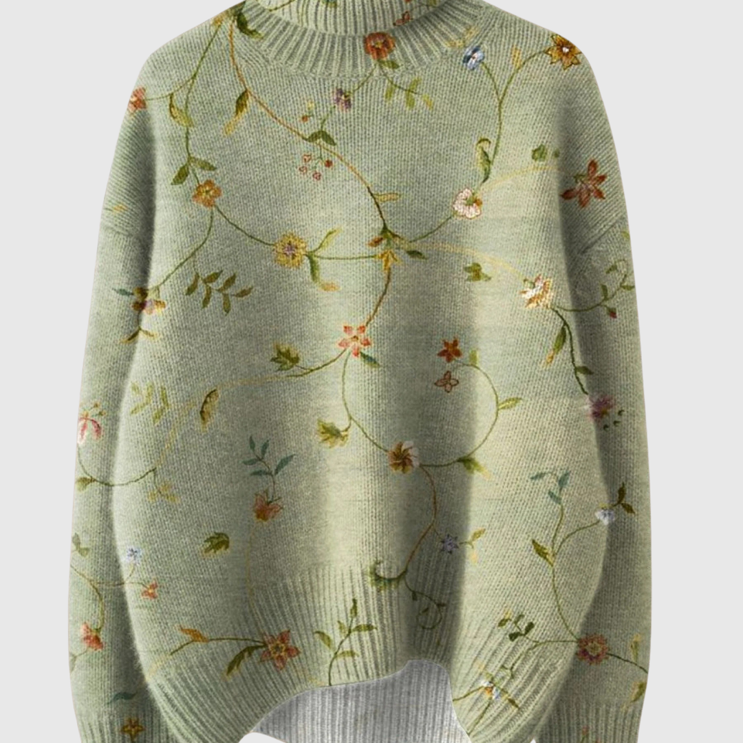 Ida | Strikket rullekrave 