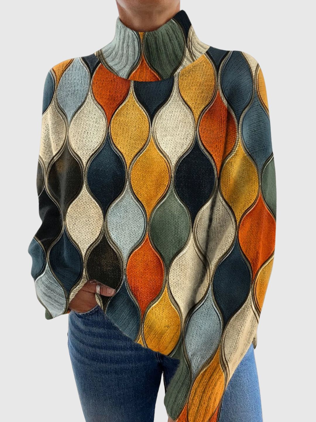 Lilly | Strikket rullekrave 