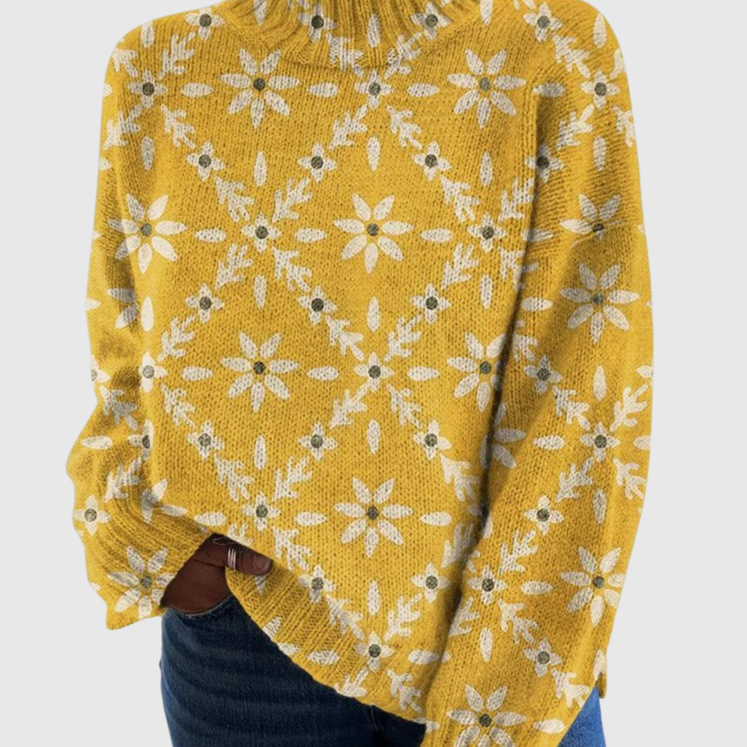 Ella | Strikket rullekrave 