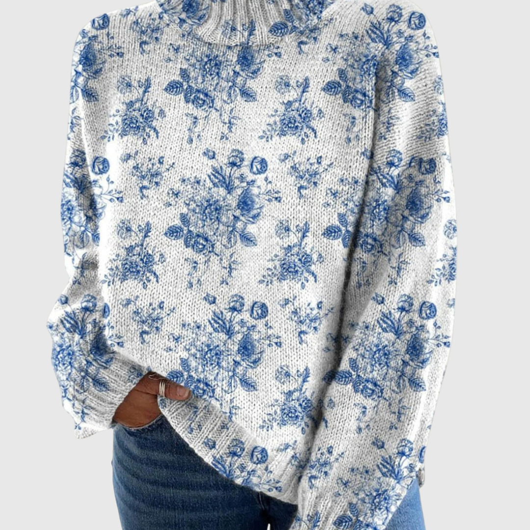 Ebba | Strikket rullekrave