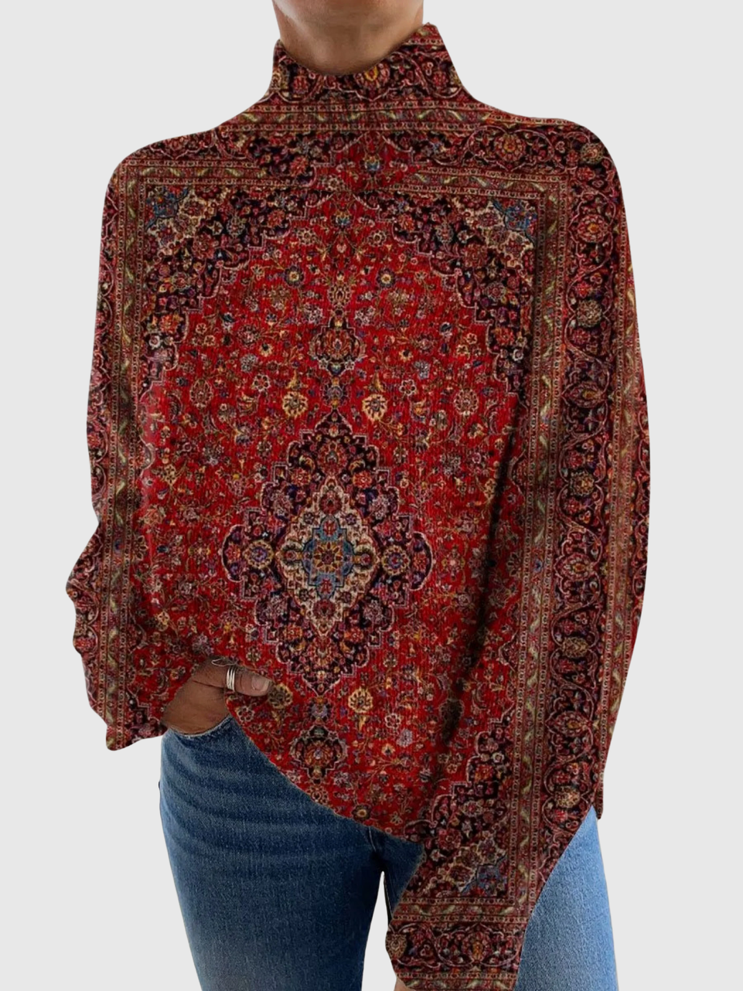 Agnes | Strikket rullekrave