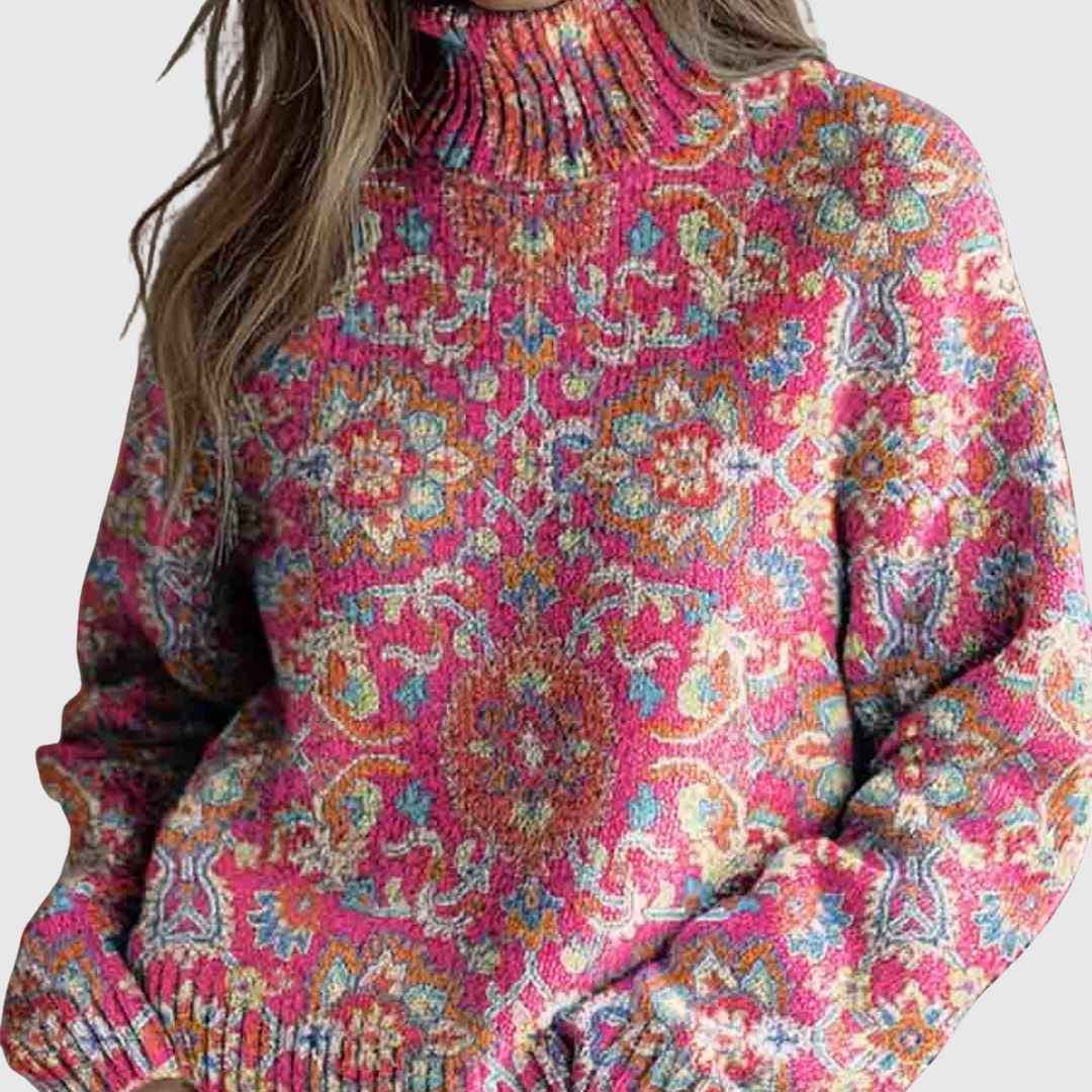 Marina | Strikket poloshirt