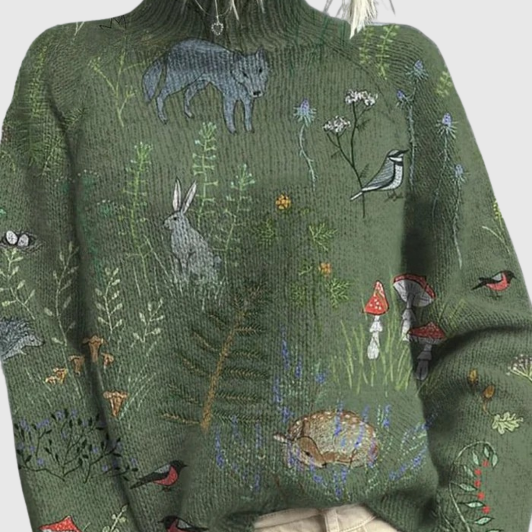 Lisa | Strikket rullekrave