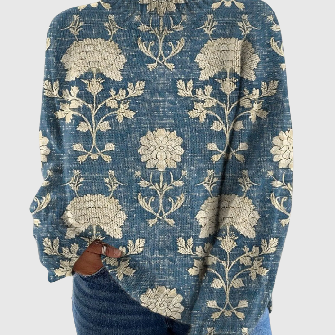 Freja | Strikket rullekrave