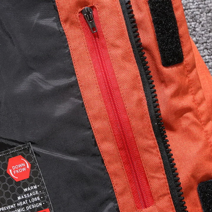 Kasper | Herre vinterquiltet jakke med hætte