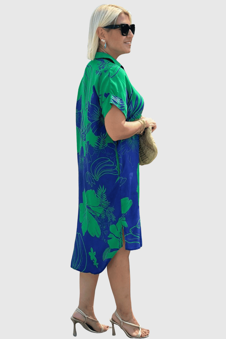 Naomi | Kjole med blomsterprint