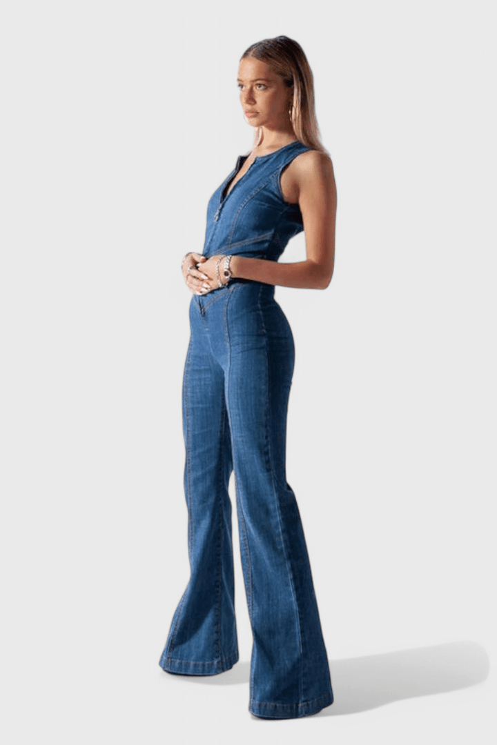 Ditte | Denim jumpsuit