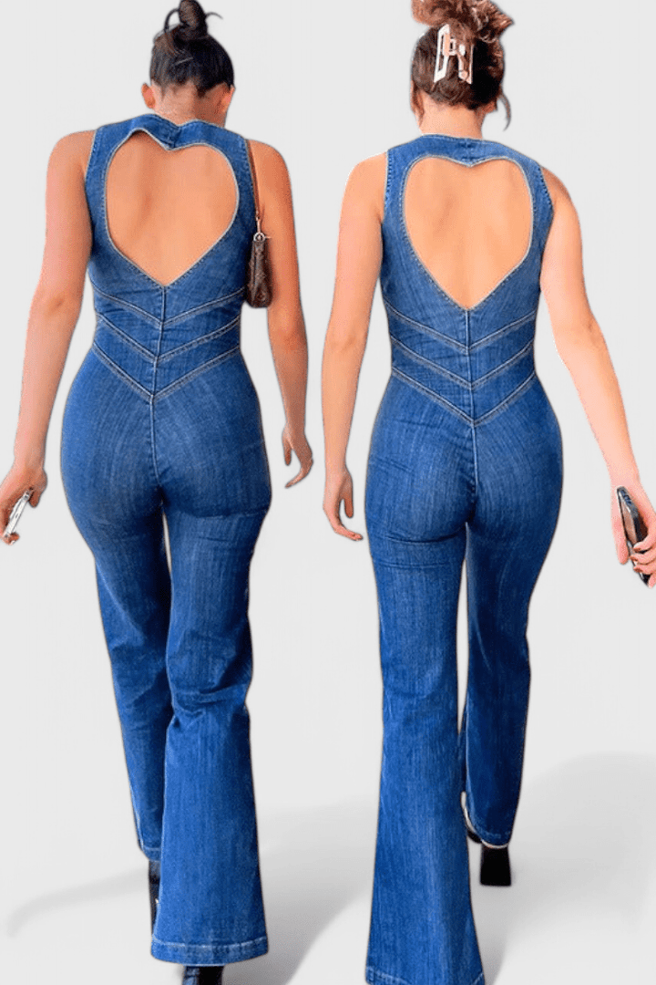Ditte | Denim jumpsuit