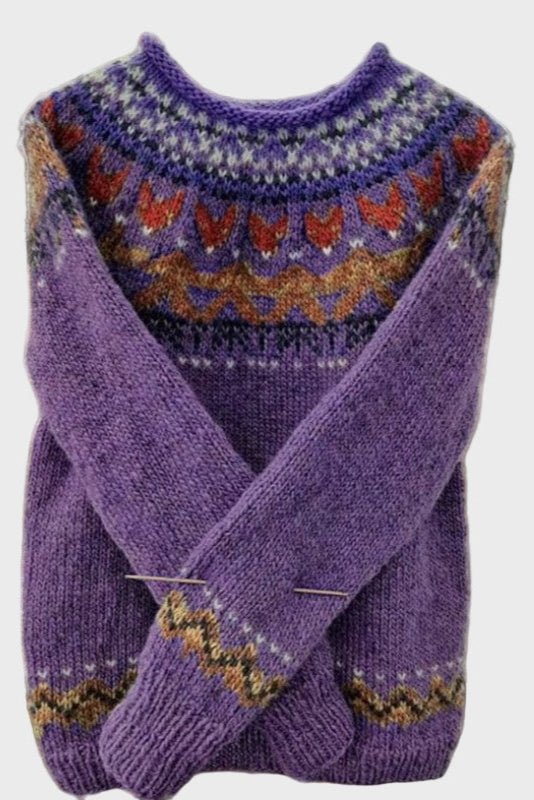 Ditte | Orvokki College sweatshirt