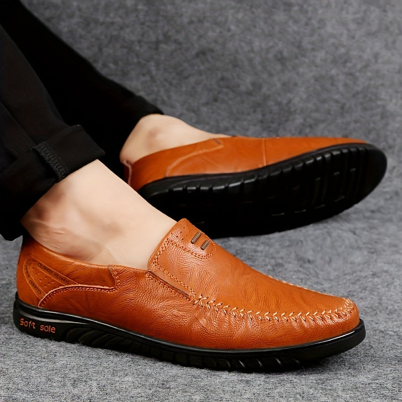 Elegant Læder Loafers
