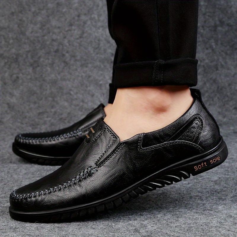 Elegant Læder Loafers