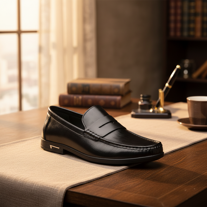 Elegant Premium Læder Loafers