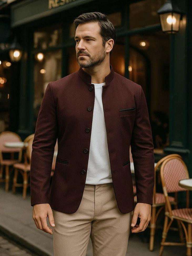 Emil™ | Elegant jakke med krave