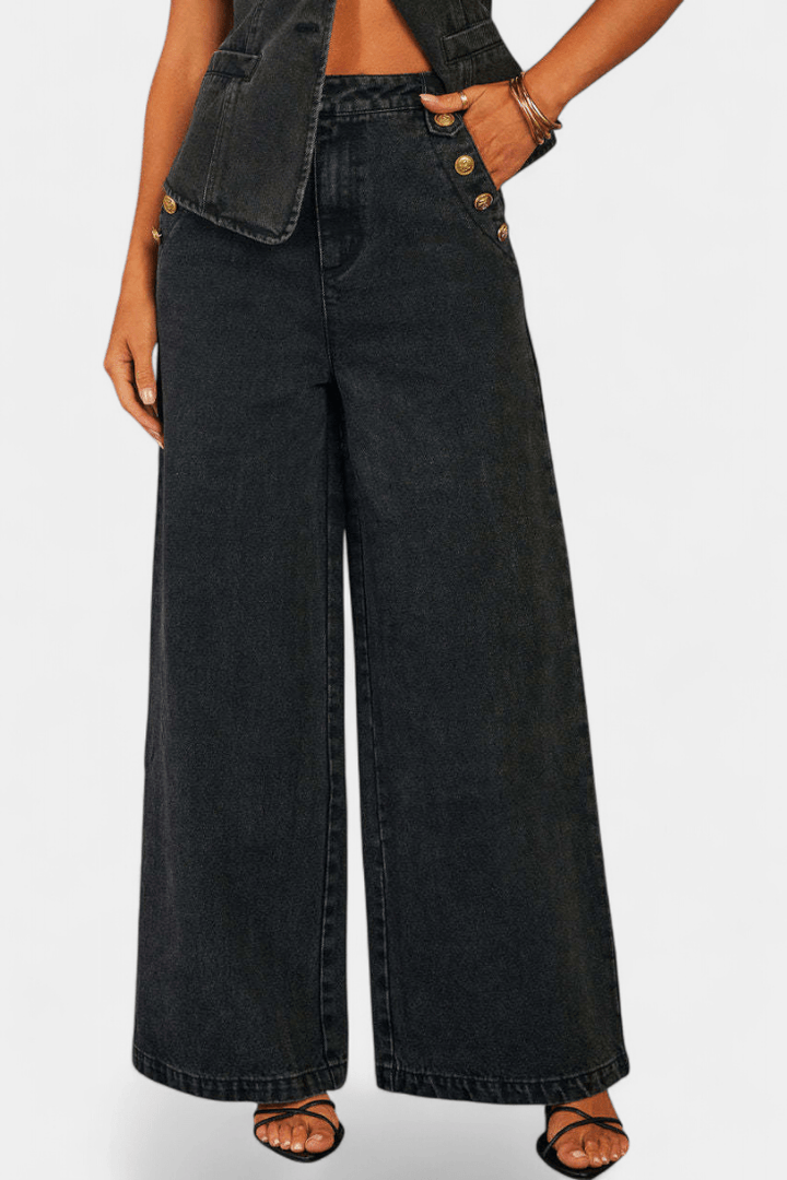 Emma | Denim sæt