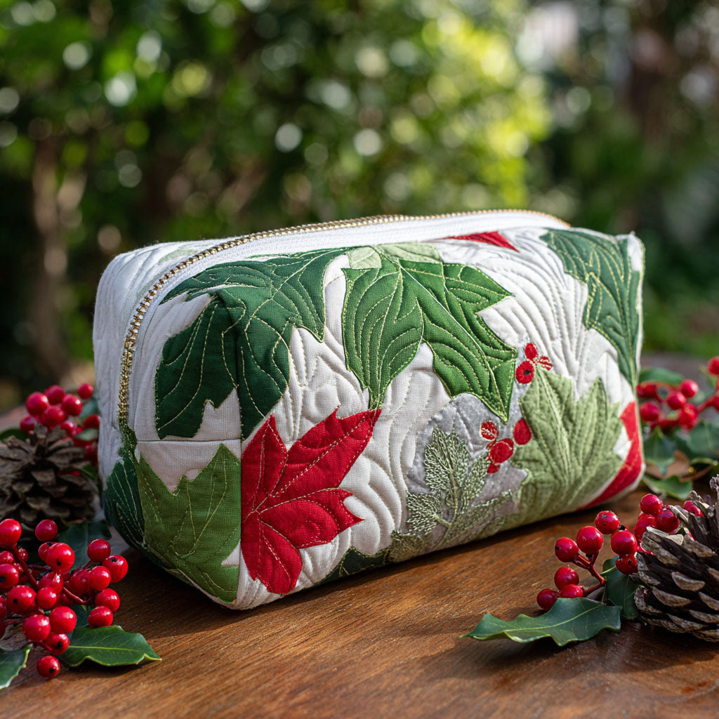 Makeuptaske Julens Blomster