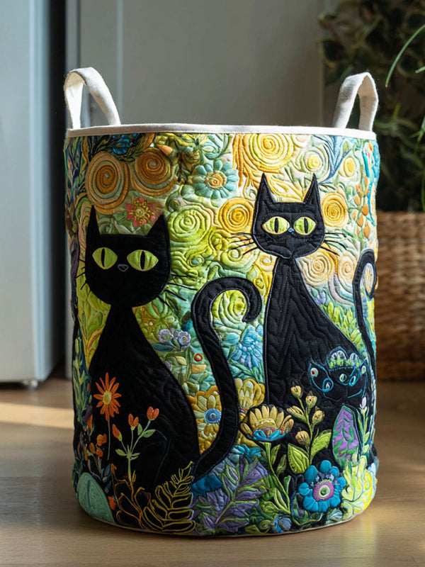 Vasketøjskurv Feline Fiesta